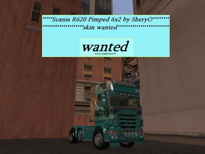 Scania Wanted Skin II